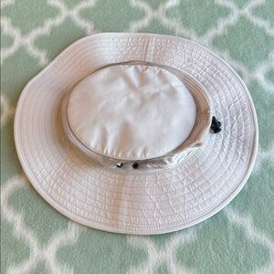 Broner light tan/putty color Quilted wide brim hat XL